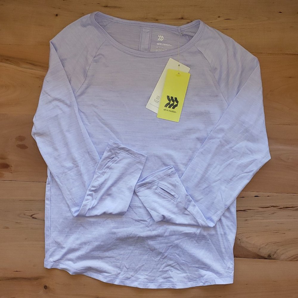 Girls Periwinkle Studio Longsleeve T-Shirt